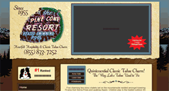 Desktop Screenshot of pineconeresort.com